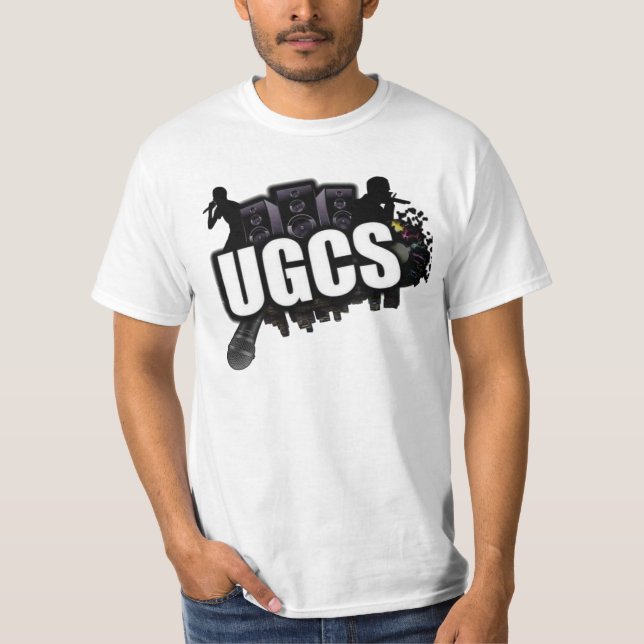T-shirt Chemise de musique de #UGCS (Devant)