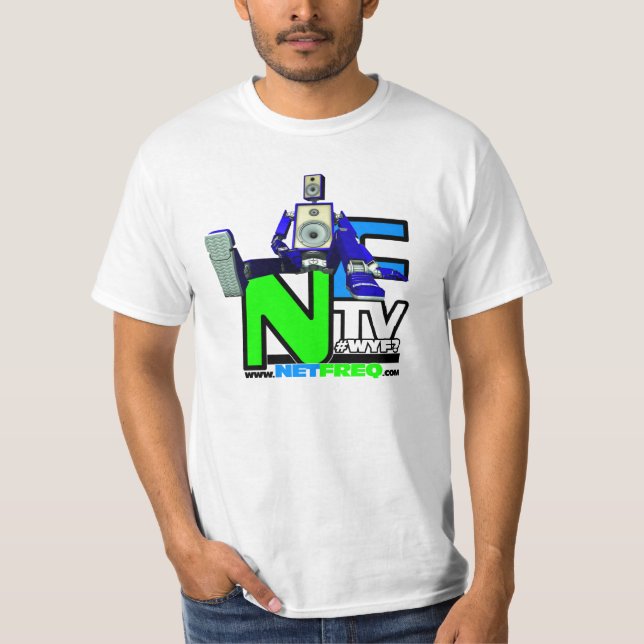 T-shirt Chemise de NetFreq (Devant)