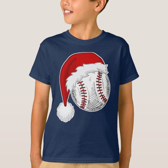 T-shirt Chemise de Noël cool Fan Baseball/Softball (Devant)