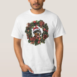 T-shirt Chemise de Noël de rottweiler