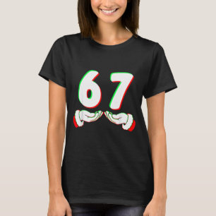 T-shirt Chemise de Noël drôle Six Sept 67 Meme Hommes Femm