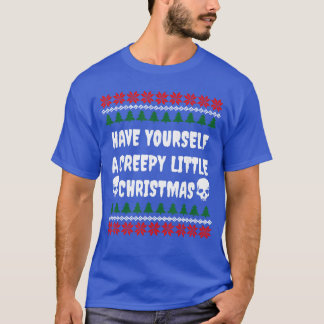 T-shirt Chemise de Noël Emo dégoûtante et effrayante