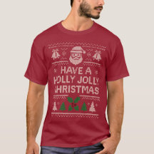 Chemise de Noël - Motif Jingle Rouge