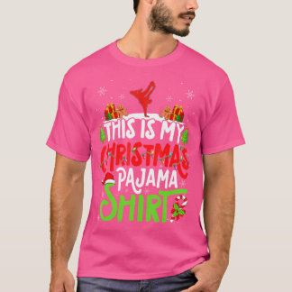 T-shirt Chemise de Noël Parkour Freerunning Fête de Noël
