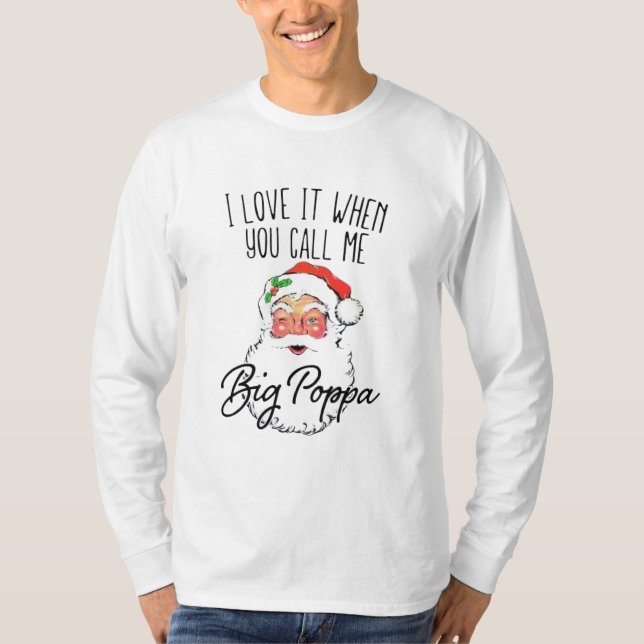 T-shirt Chemise de Noël pour hommes (Devant)