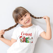 Chemise de Noël pour l'équipage de cousins à l'ava
