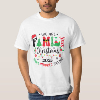 T-shirt Chemise de Noël « We Are Family »