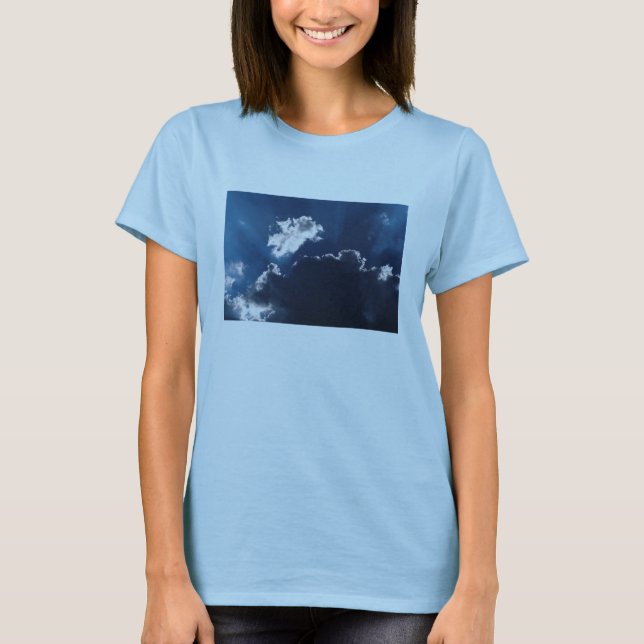 T-shirt Chemise de nuages (Devant)