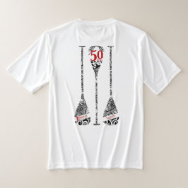 T-shirt Chemise de pagayage Unisex 50e anniversaire