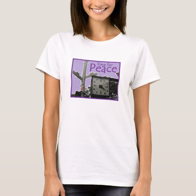 T-shirt Chemise de paix de Haight Asbury (Devant)