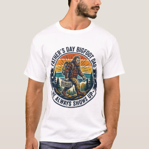 T-shirt Chemise de Papa Bigfoot pour la Fête des Pères Drô