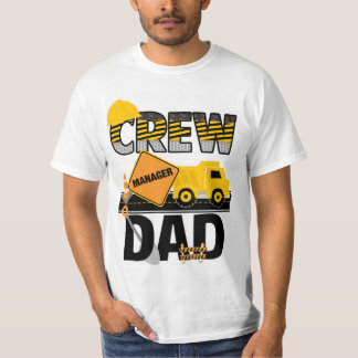 T-shirt Chemise de papa de construction, chemise