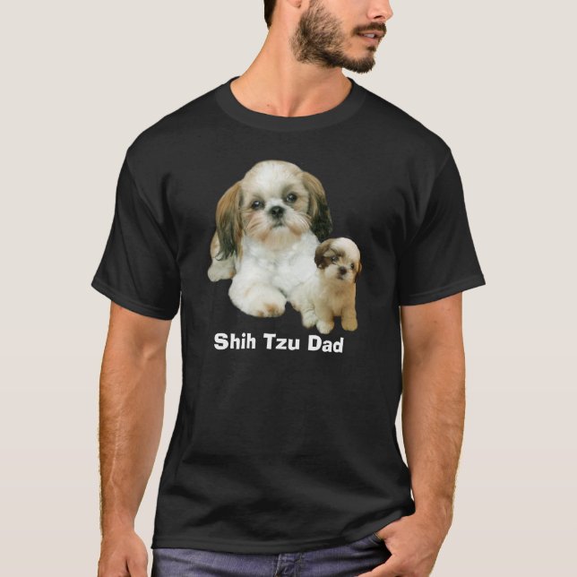 T-shirt Chemise de papa de Shih Tzu (Devant)