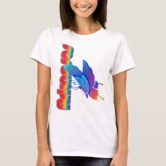 T-shirt Chemise de papillon de bauhaus de l'Arkansas