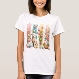 T-shirt Chemise de Pâques Brush Stroke, Bonne Chemise Pâqu
