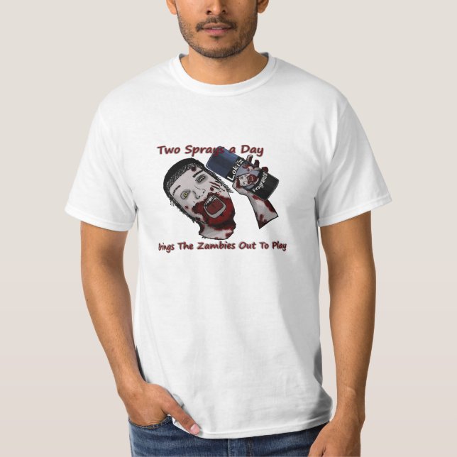 T-shirt Chemise de parfum de Loki'z des hommes (Devant)