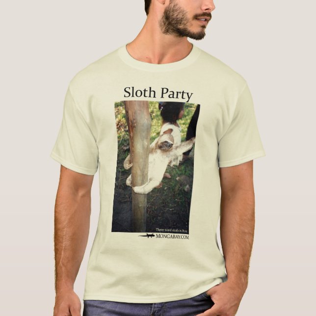 T-shirt Chemise de partie de paresse (Devant)