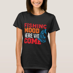 T-shirt Chemise de pêche amusante pour femmes, fille pêche