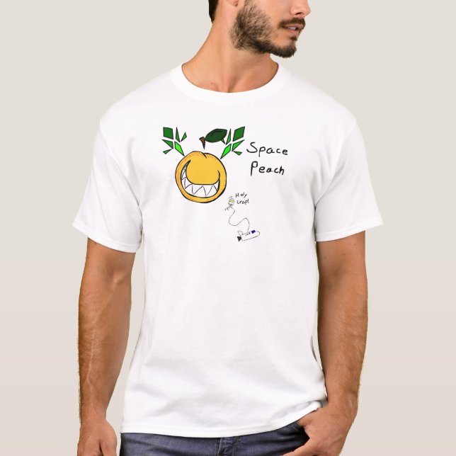 T-shirt Chemise de pêche de l'espace (Devant)
