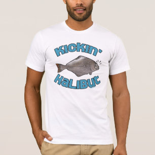 T-shirt Chemise de pêche Kickin' Halibut
