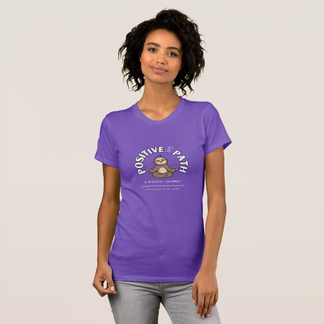 T-SHIRT CHEMISE DE PENTE POSITIVE (Devant entier)