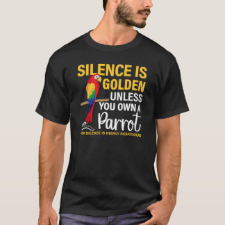 T-shirt Chemise de perroquet amusante, Don d'amant de perr