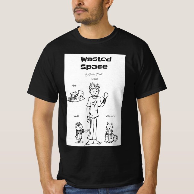 T-shirt Chemise de personnage Wasty Space (Devant)