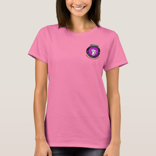 T-shirt Chemise de petit logo officielle pour femmes (Devant)