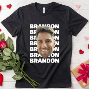 T-shirt Chemise de photo d'anniversaire personnalisée