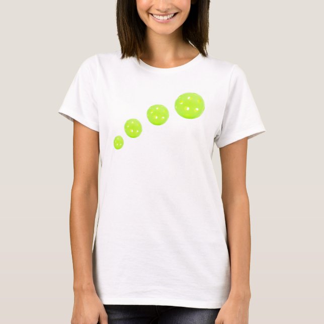 T-shirt Chemise De Pickleball Pour Elle (Devant)