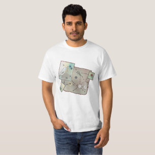 T-shirt Chemise de pièce rapportée