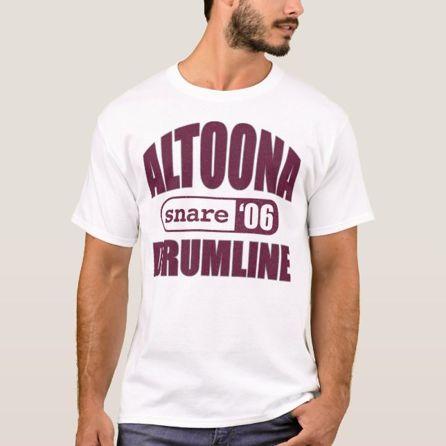 T-shirt Chemise de piège d'Altoona Drumline (Devant)
