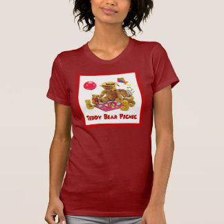 T-shirt Chemise de pique-nique d'ours de nounours