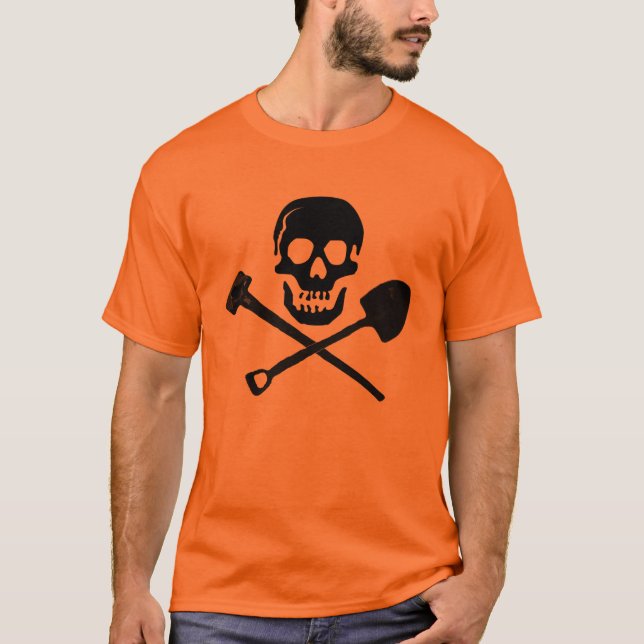 T-shirt Chemise de pirate de construction (Devant)