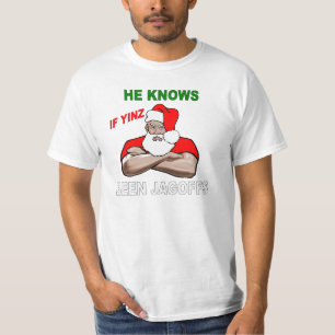 T-SHIRT CHEMISE DE PITTSBURGH PÈRE NOËL