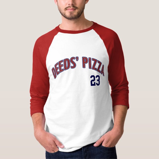 T-shirt Chemise de pizza de contrats (Devant)