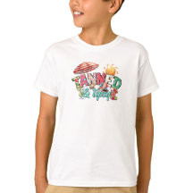 Chemise de plage d'été amusante bronzée et pompett