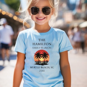 T-shirt Chemise de plage Reunion Family