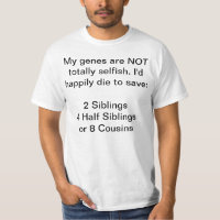 Chemise de plaisanterie de la génétique