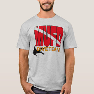 T-shirt Chemise de plongeur autonome d'équipe de piqué d