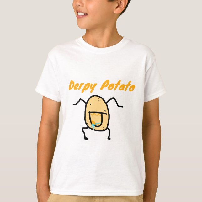 T-shirt Chemise de pomme de terre (Devant)