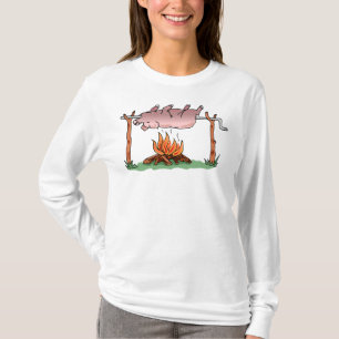 T-shirt Chemise de porc torréfiée