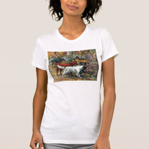 T-shirt Chemise de poseurs de Gordon, irlandais et anglais