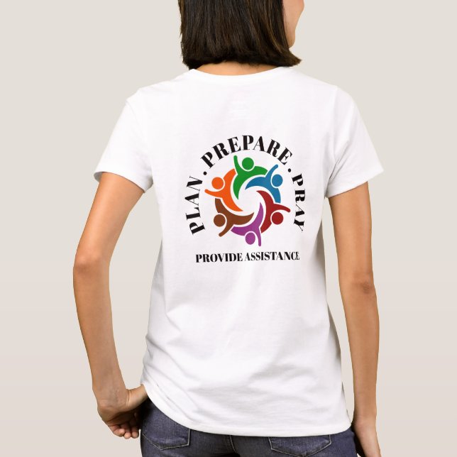 T-shirt Chemise de préparation aux catastrophes (Dos)