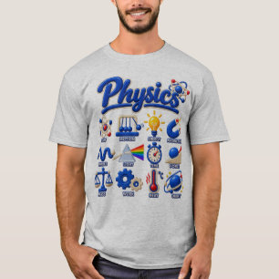 T-shirt Chemise de professeur de physique, tee-shirt STEM