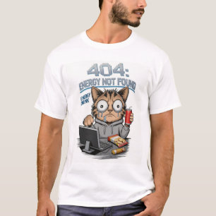 T-shirt Chemise de programmeur de chat – Code Café Chat Ré