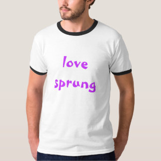 T-shirt chemise de promo jaillie par amour