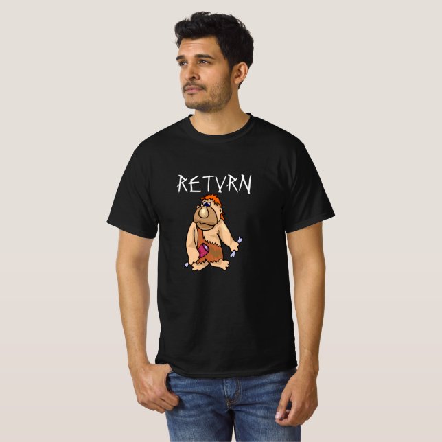 T-shirt chemise de propagande pour un passé très spécifiqu (Devant entier)