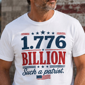 T-shirt Chemise de protestation patriotique à 1,776 millia