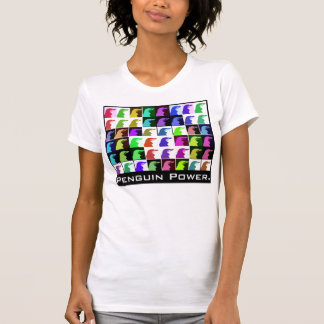 T-shirt Chemise de puissance de pingouin